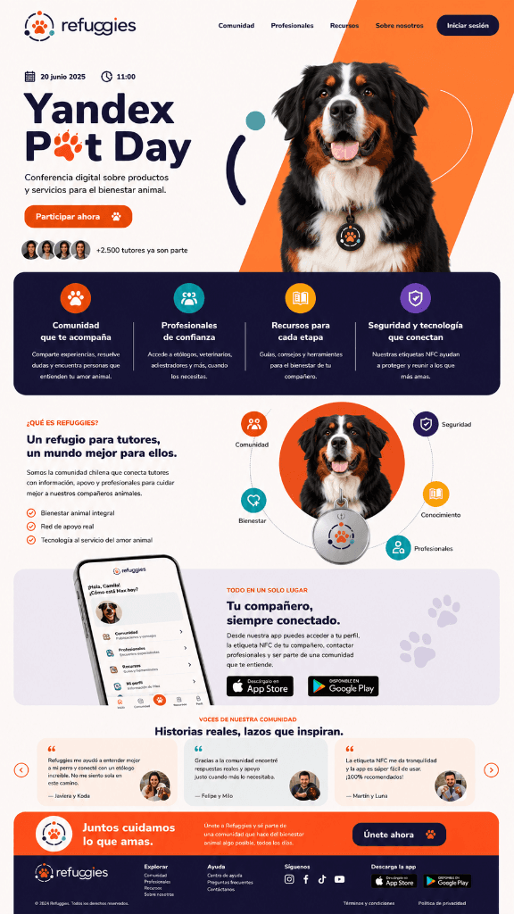 Refuggies Plataforma Oficial